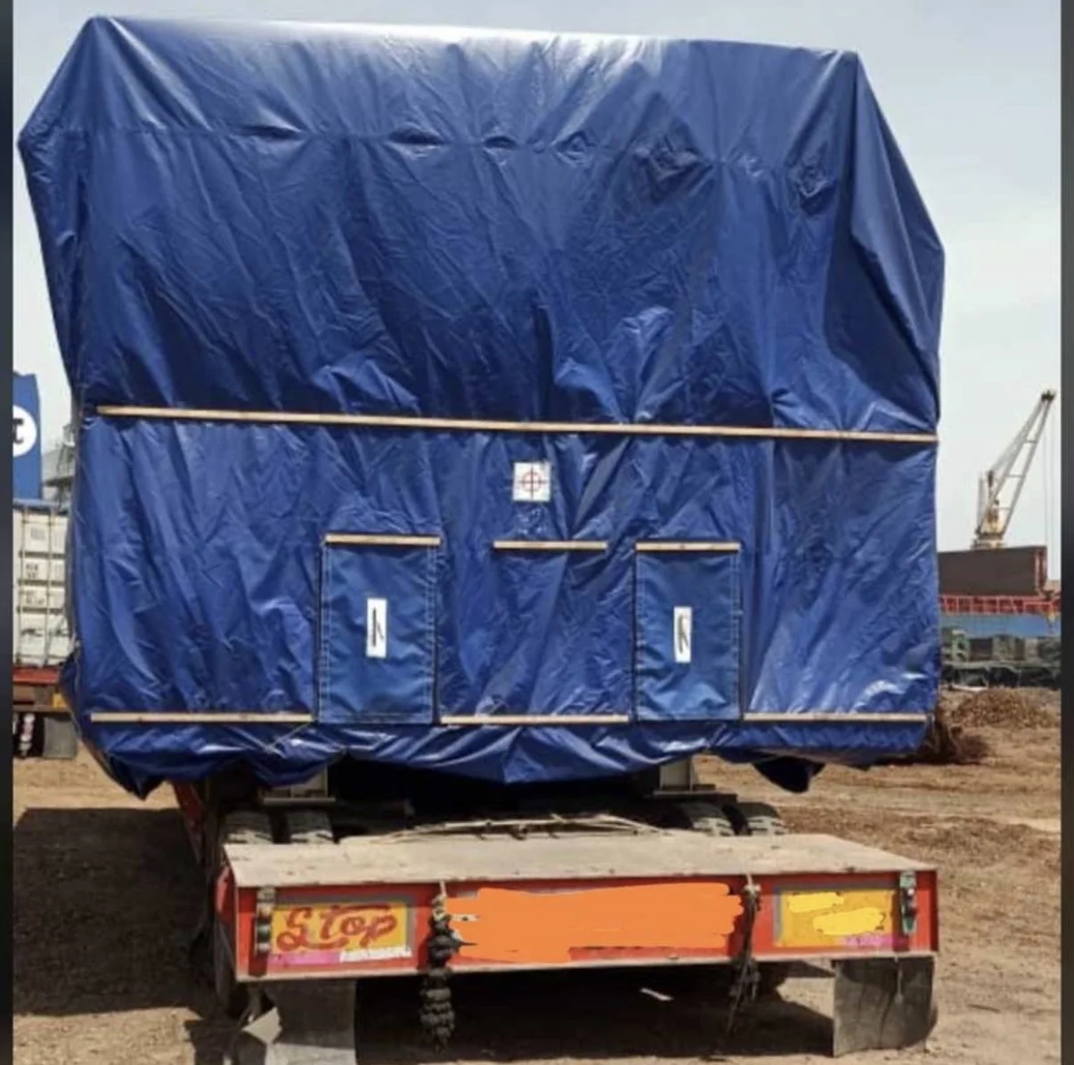 Tunnel boring machine transport for Kanpur Metro, Kandla Port to Kanpur gallery image 10