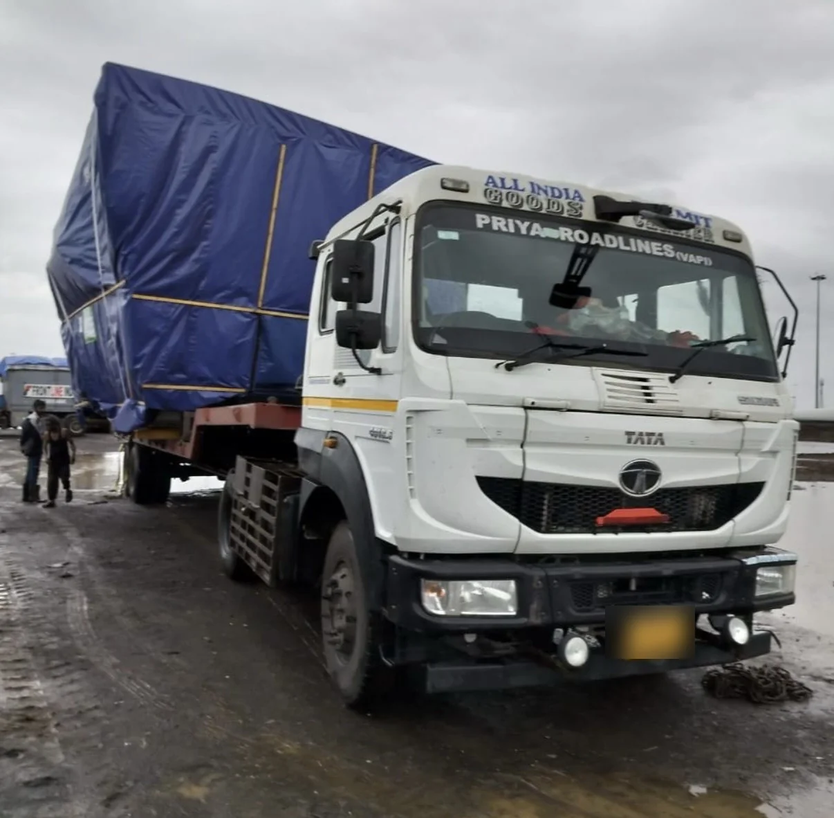 Tunnel boring machine transport for Kanpur Metro, Kandla Port to Kanpur gallery image 13