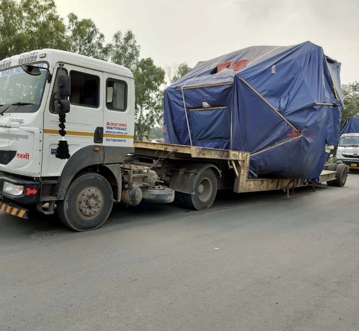 Tunnel boring machine transport for Kanpur Metro, Kandla Port to Kanpur gallery image 18