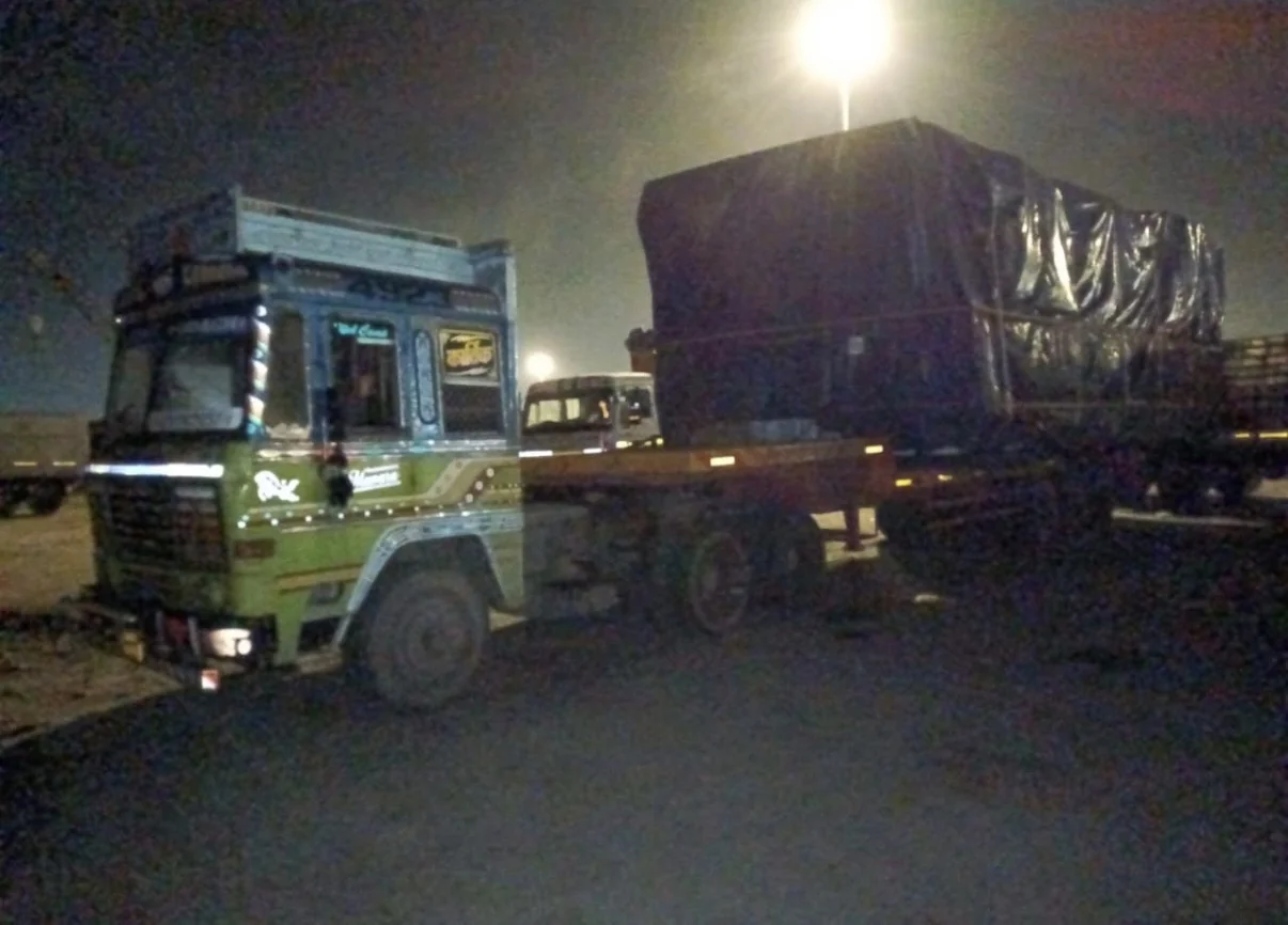 Tunnel boring machine transport for Kanpur Metro, Kandla Port to Kanpur gallery image 6